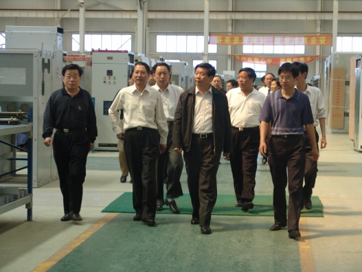 山東省省長姜大明來企業(yè)視察